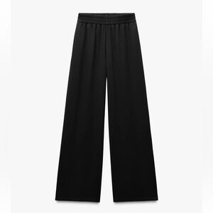Zara Crepe Wide Leg Pants 🖤